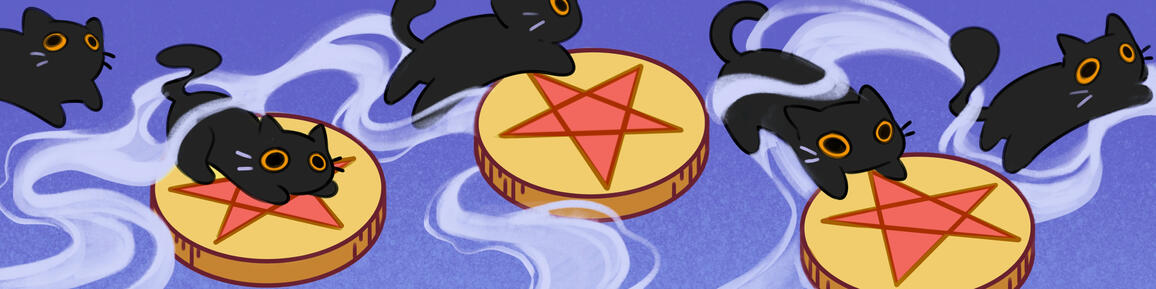 Three of Pentacles Banner Three of Pentacles Banner