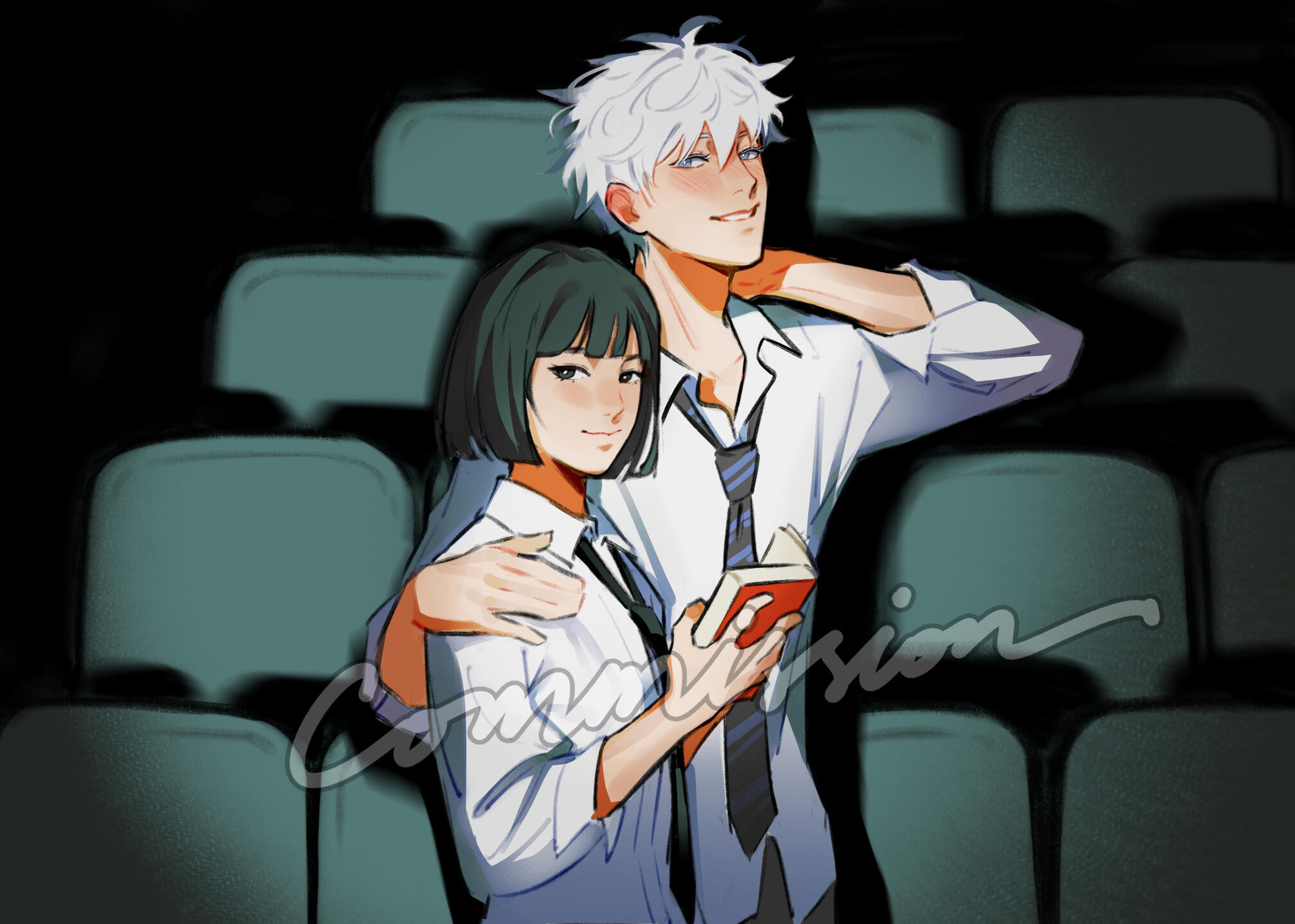 $100 (2 half-chars + background)